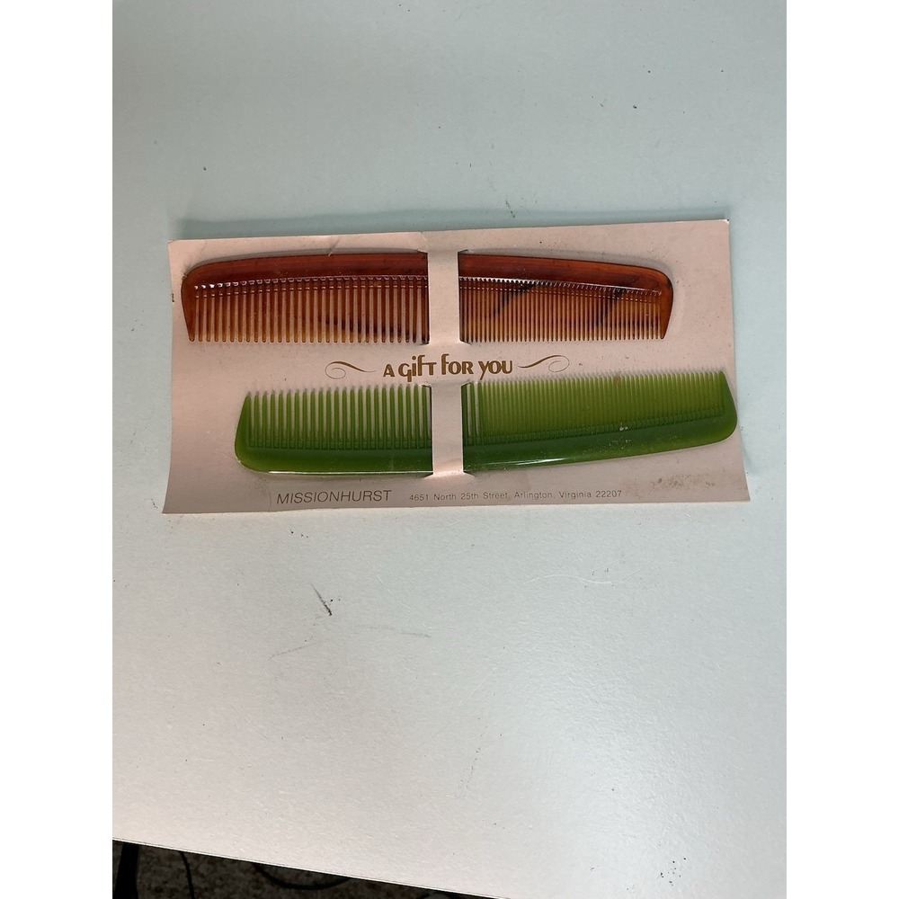 Vintage 1960's Missionhurst Comb Set New!!